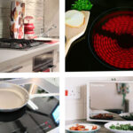 Cuatro tipos de cocina: cocina de gas, vitrocerámica, inducción y horno microondas. Escoger qué tipo de cocina es más saludable para una casa sana.